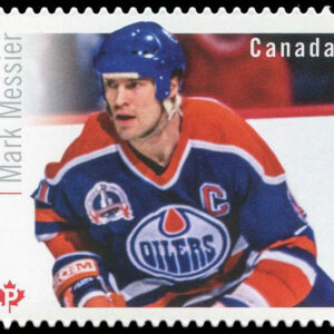 Canada Stamp #2946i - Mark Messier (2016) P (85¢)