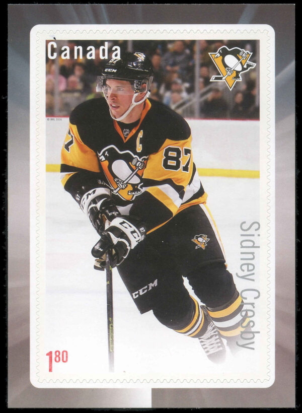 Canada Stamp #2948 - Sidney Crosby (2016) $1.80