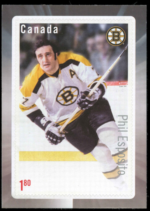 Canada Stamp #2949 - Phil Esposito (2016) $1.80 - Image 2