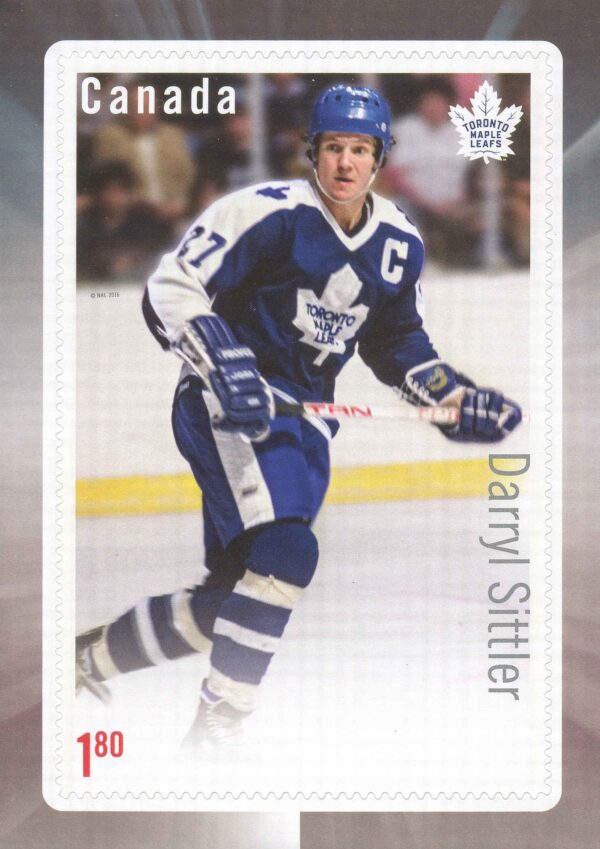 Canada Stamp #2953 - Darryl Sittler (2016) $1.80