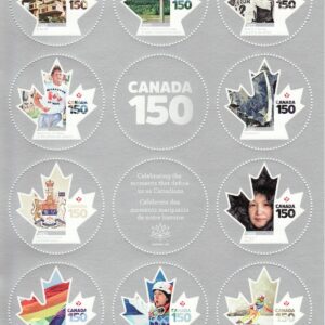 Canada SHEET #2999 - CANADA 150 (2017)  x P (85¢) X 10