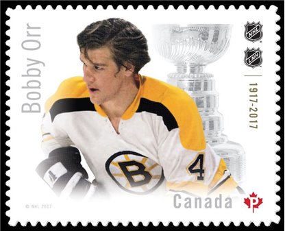 CANADA STAMP #3030I - Canadian Hockey Legends (2017)(P)