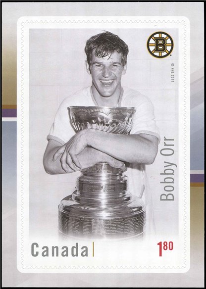 Canada Stamp #3036 - Bobby Orr (2017) $1.80 - Image 2