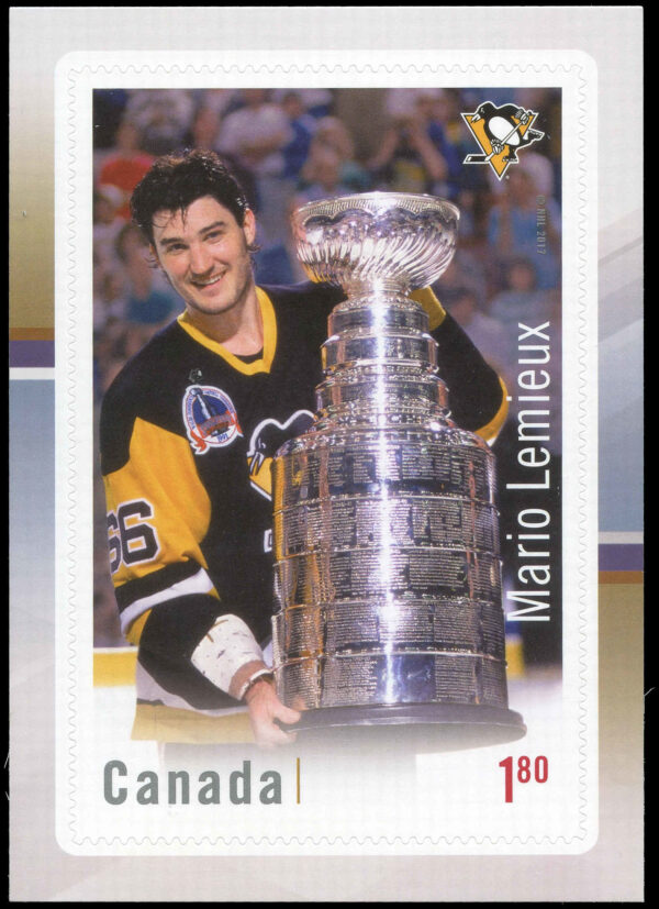Canada Stamp #3037 - Mario Lemieux (2017) $1.80