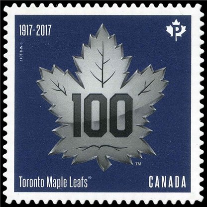 Canada Stamp #3044I - Toronto Maple Leafs (2017) P (85¢)