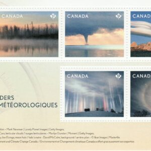 Canada Stamp #3111 - Weather Wonders (2018) (SOUVENIR SHEET)