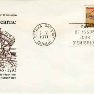 Canada FDC #540 - Samuel Hearne (1971) 6¢