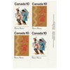 Canada Stamp #581a - Iroquoian Indians (1976) 2 x 10¢