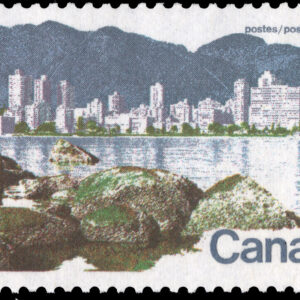 Canada Stamp #600 - Vancouver (1972) $1 (11 PERF)