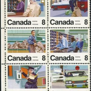 Canada Stamp #639a - Letter Carrier Service (1974)