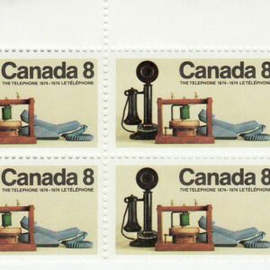Canada Stamp PB#641 - Telephones (1974) 8¢