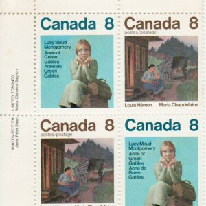 Canada Stamp #659a - Canadian Authors (1975) 2 x 8¢