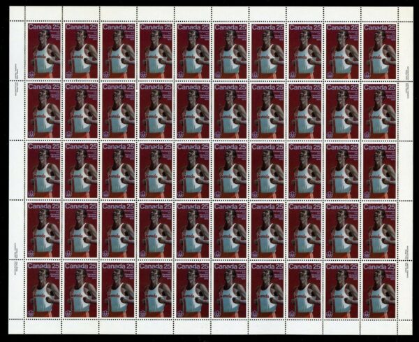 Canada SHEET #665 - Marathon (1975) 25¢