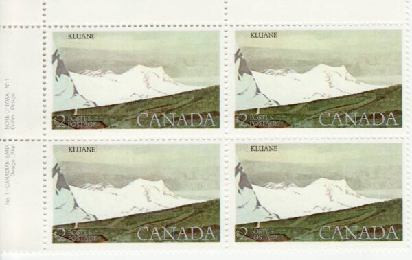 Canada PB#727i - Kluane National Park (1979) $2
