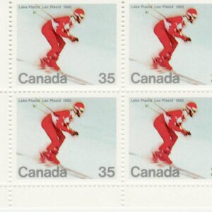 Canada Stamp PB#848 - Downhill Skier (1980) 35¢