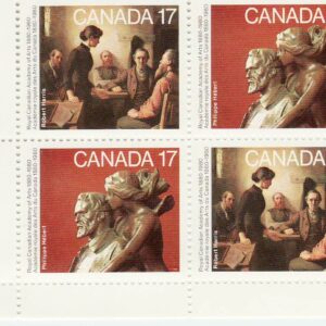Canada Stamp PB#850a - Academy of Arts (1980) 2 x 17¢