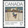 Canada Stamp #871 - Sleigh Ride (1980) 17¢ - Image 2