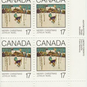 Canada Stamp #871 - Sleigh Ride (1980) 17¢