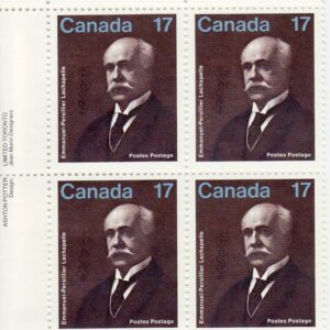 Canada Stamp #877 - Emmanuel-Persillier Lachapelle (1980) 17¢