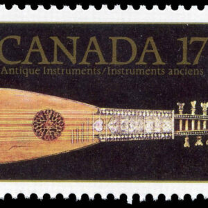 Canada Stamp #878 - Antique Mandora (1981) 17¢