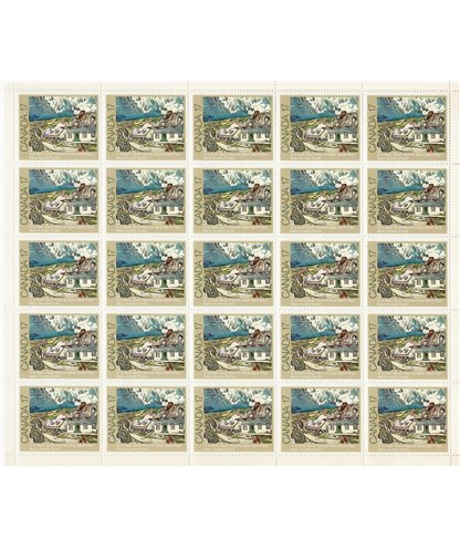 Canada SHEET #887 - At Baie Saint-Paul (1981) 17¢