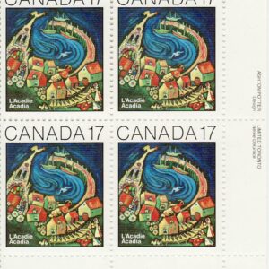 Canada Stamp PB#898 - L'Acadie (1981) 17¢