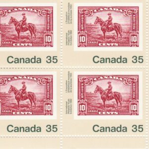 Canada Stamp #911 - RCMP Constable (No. 223) (1982) 35¢