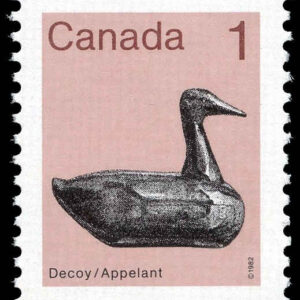 Canada Stamp #917 - Decoy (1982) 1¢