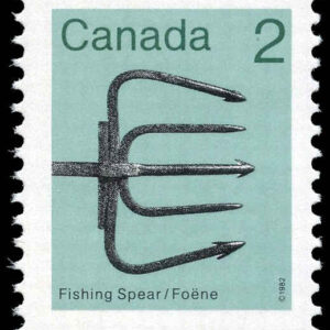 Canada Stamp #918 - Fishing Spear (1982) 2¢