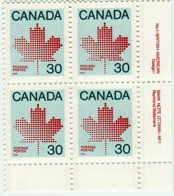 Canada PB #923 - Maple Leaf (1982) 30¢