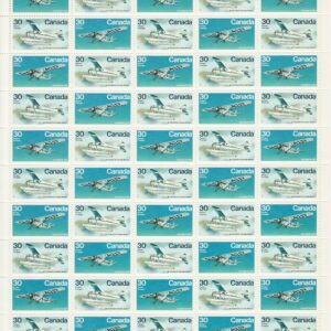 Canada SHEET#970a - Bush Aircraft (1982) 2 x 30¢