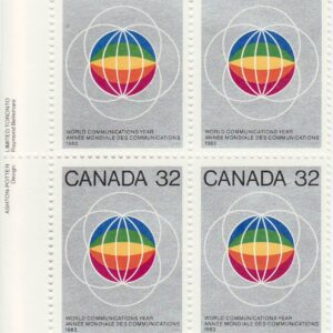 Canada STAMP #976 - Globes (1983) 32¢