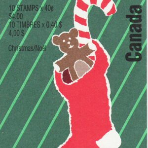 Canada Stamp Booklet #134 (#1339as) - Santa Claus (1991)