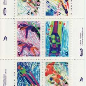 CANADA BK144 WINTER OLYMPICS MNH BK144- 1399-1403