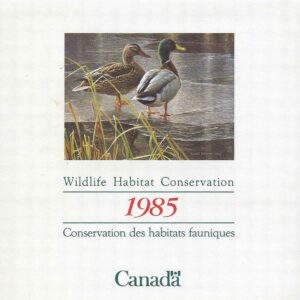 Canadian Wildlife Habitat Conservation Stamp #FWH1 - Mallards (1985) $4