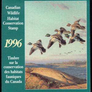 Canadian Wildlife Habitat Conservation Stamp #FWH12 - Goldeneyes (1996) $8.50