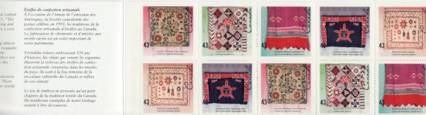 Canada Stamp Booklet - #BK159 (1993) $4.3 - Image 3