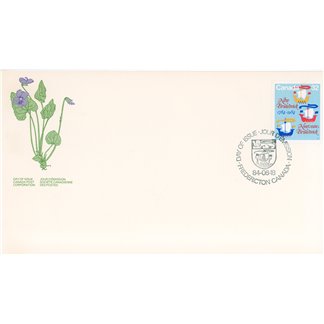 Canada FDC#1014 - Lymphad sailing vessels (1984) 32¢