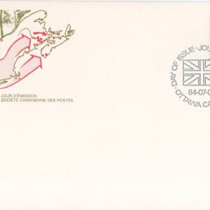 Canada FDC#1028 - Loyalists and British flag (1984) 32¢