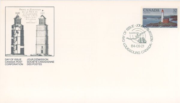 Canada FDC#1033 - Fisgard, BC 1860 (1984) 32¢
