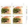 Canada Stamp PB#1374 - Elberta Peach (1995) 90¢
