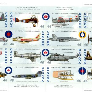Canada Stamp #1808 - Canadian Air Forces 1924-1999 (1999) 16 x 46¢