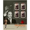 Canada Stamp #1909a - Portrait of Trudeau (2001) 4 x 47¢