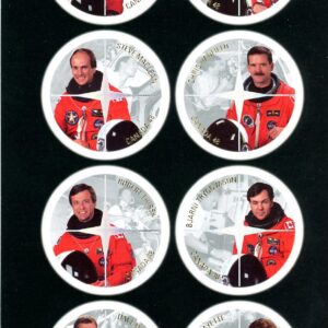 Canada Stamp #1999 (BK276)- Canadian Astronauts (2003) 8 x 48¢