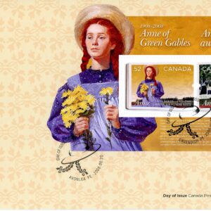Canada FDC #2276 - Anne of Green Gables (2008) 2 x 52¢