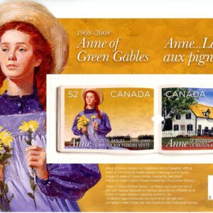 Canada Stamp #2276 - Anne of Green Gables (2008) 2 x 52¢