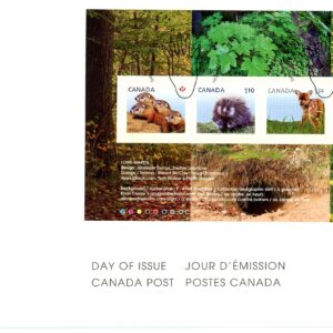 Canada OFDC#2602 - Baby Wildlife Definitives (2013) $4.92