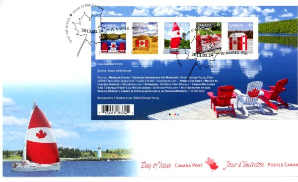 Canada FDC#2611 - Canadian Pride (2013) $3.15