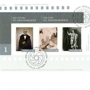 Canada FDC#2626 - Canadian Photography (2013) $1.89