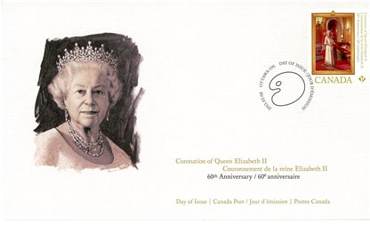 Canada FDC#2644 - Portrait of Queen Elizabeth II (2013) P (63¢)